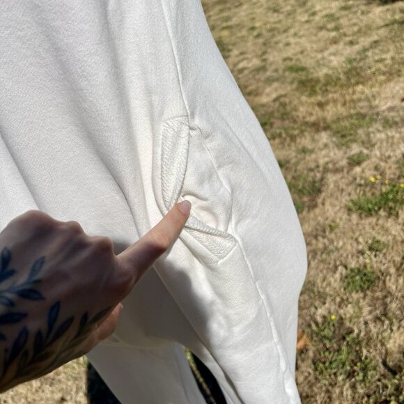 Myrah Penaloza White 100% Cotton Jumpsuit Handmade in Bali Boho Loungewear - Picture 5 of 14